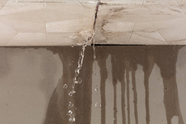 Professional Burst Pipe Cleanup technician working in Spencer, WV